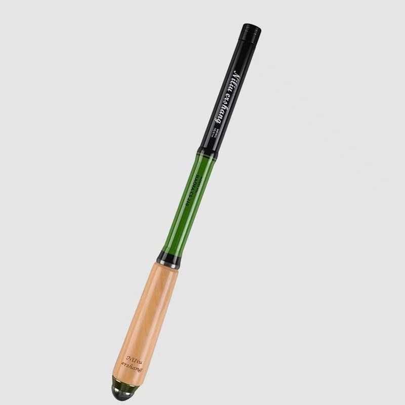 Wooden handle green