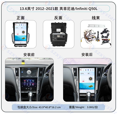 Central Control Car-Mounted Large — DVD Navigation - 136inch-2012-2021-right-peptide-ts105-8core-4gsim-464cp