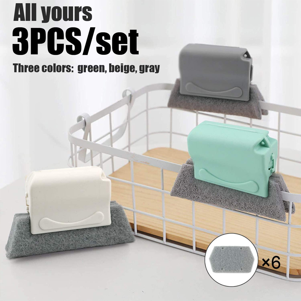 单个清洁刷沟槽清洁刷窗户沟槽清洁刷手持窗缝门轨道清洁刷