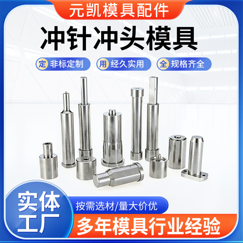 厂家定制冲针冲头引导抽牙三级各种非标制作定做模具定制化精密