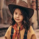 Western cowboy hat male Knight hat Net red hot girl big brim sun hat beach anti-DDoS hat stage props children's hat