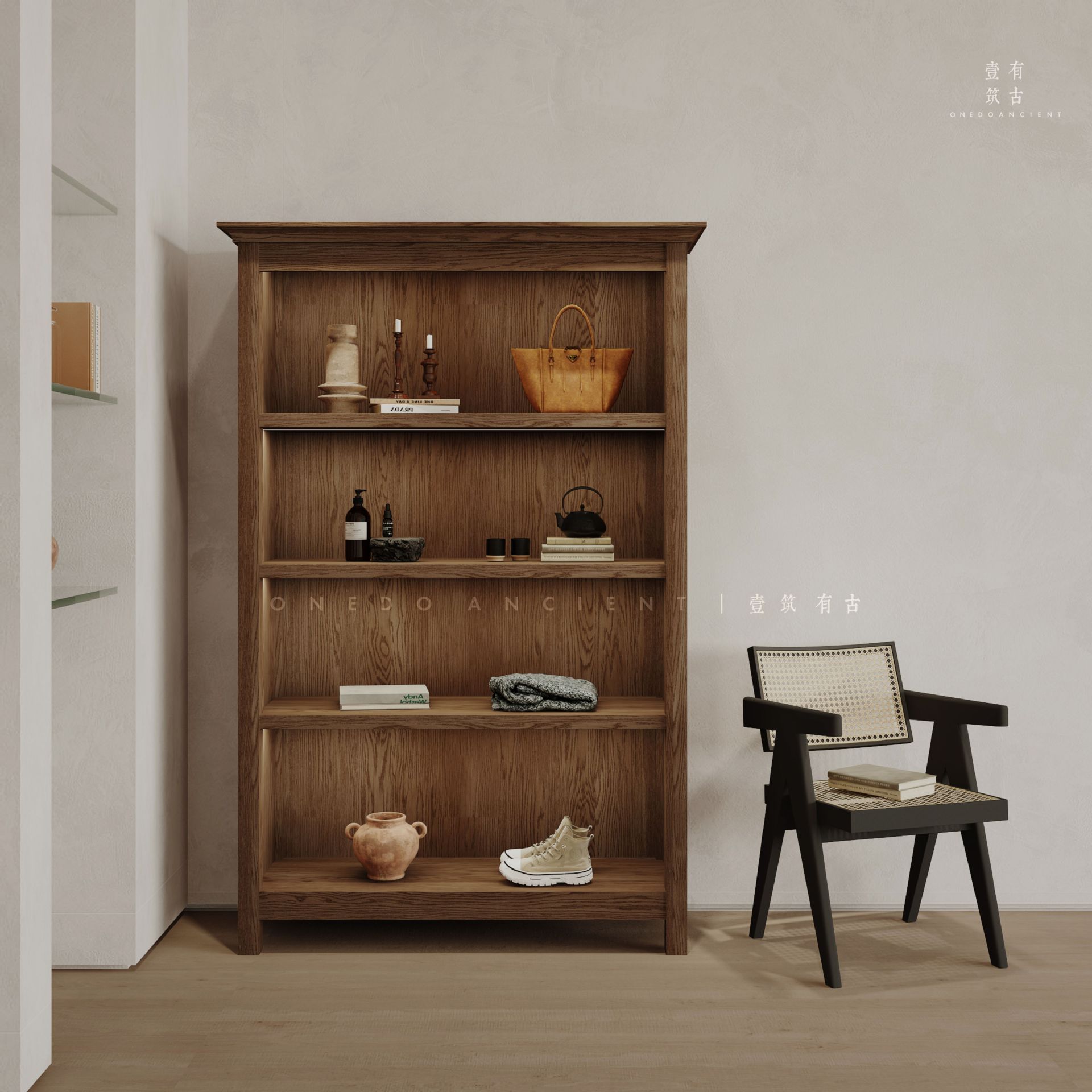 中古展示柜陈列柜多层柜饰品店展厅服装店靠墙多功能网红直播拍照