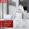 Handheld garbage bag home use, big disposable automatic plastic kitchen, increased thickness, drawstring