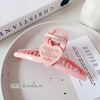 Advanced hairgrip, big crab pin, shark, hair accessory, Korean style, high-quality style, simple and elegant design