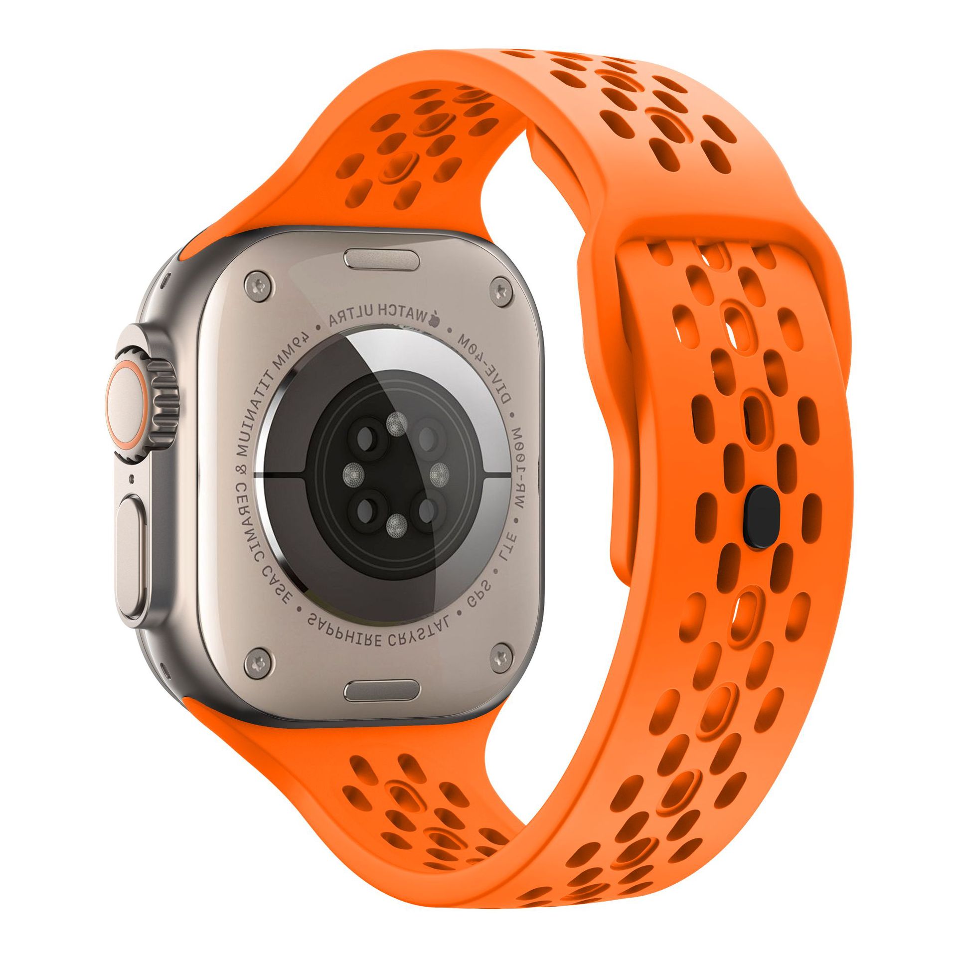 28g Weight Watch Strap Classification Silica Gel Material Mesh Pattern Casual Style Casual Mesh Watch Strap 17