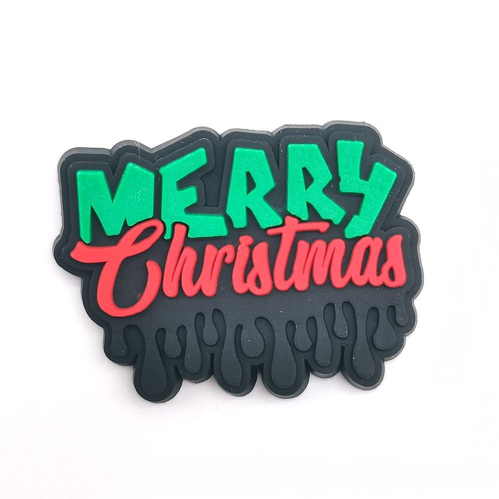 Nuevos zapatos de Navidad flor zapatos de playa con hebilla decorativa