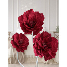 M 65257 Peony Wedding Flower 仿真牡丹婚庆花跨境速卖通亚