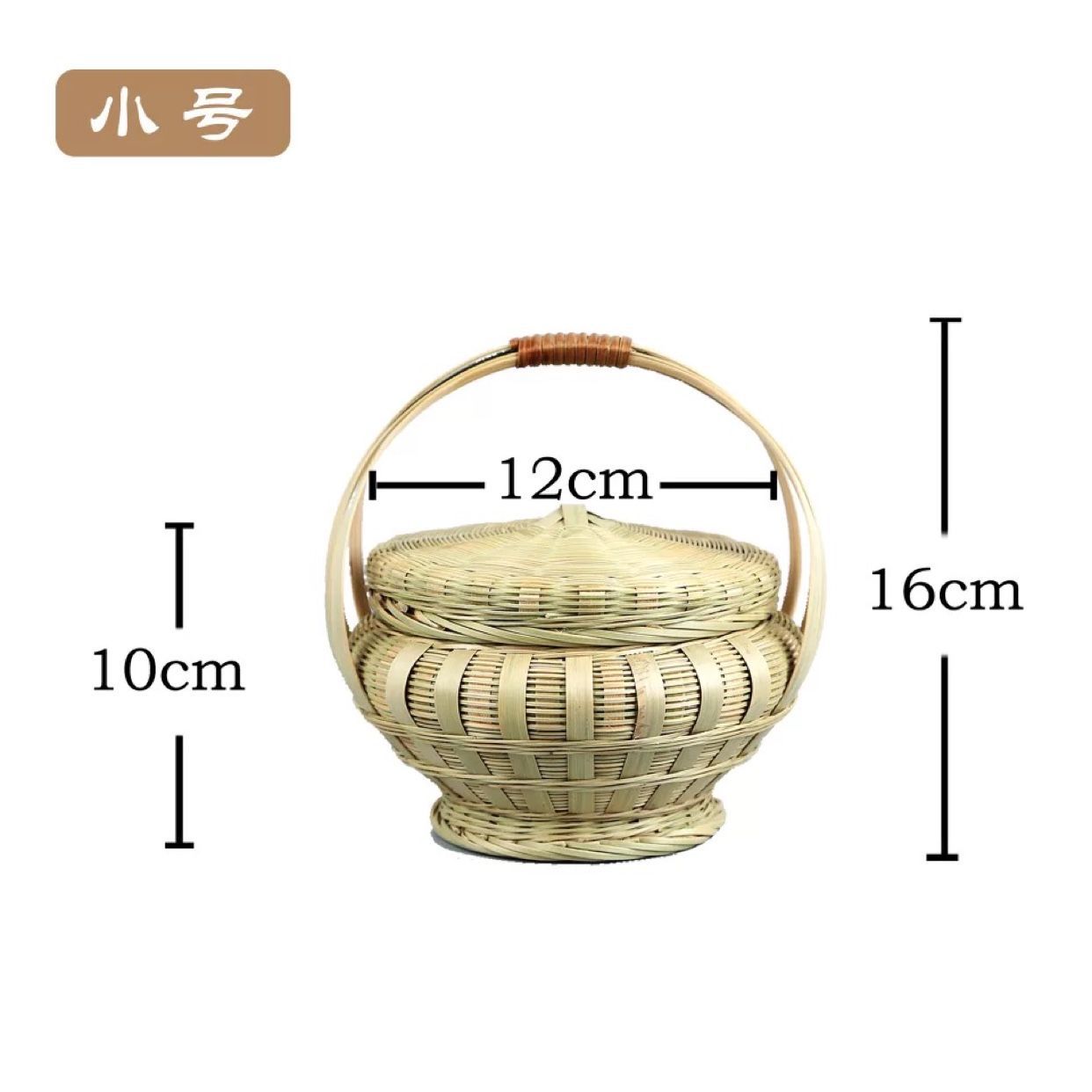 Cesta de bambú Cesta de frutas hecha a mano Cesta de productos de bambú Cesta de almacenamiento Cesta de huevos Cesta de bambú Cesta de mano Cesta de verduras de bambú