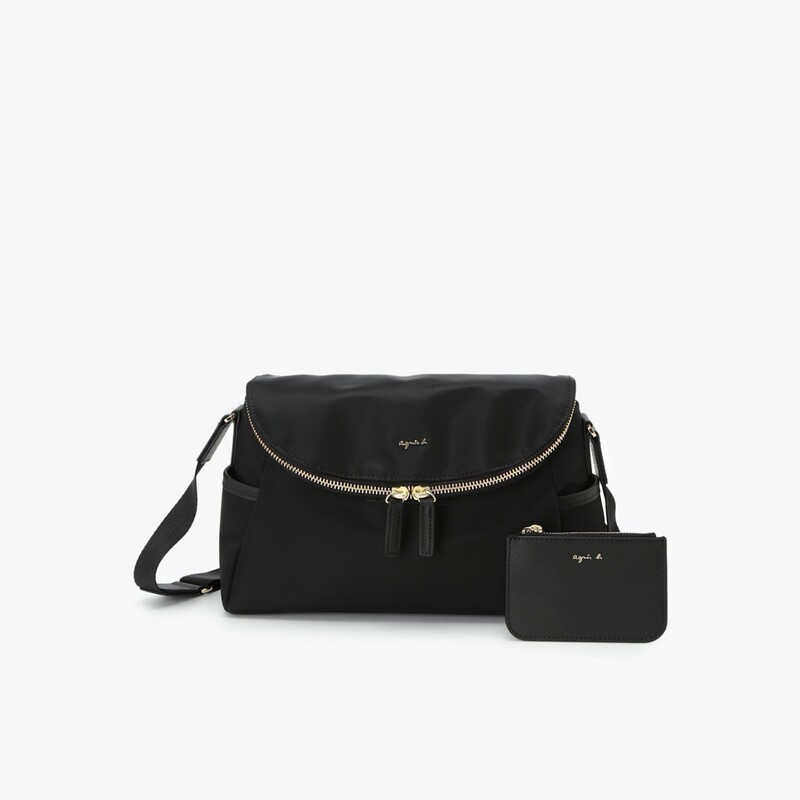Japanese-Style Trendy Waterproof Nylon Pu Leather Two-Piece Street Versatile Gold Accessory Women's Casual Shoulder Crossbody Bag Japanese-Style Trendy Waterproof Nylon Pu Leather Two-Piece Street Versatile Gold Accessory Women's Casual Shoulder Crossbody Bag