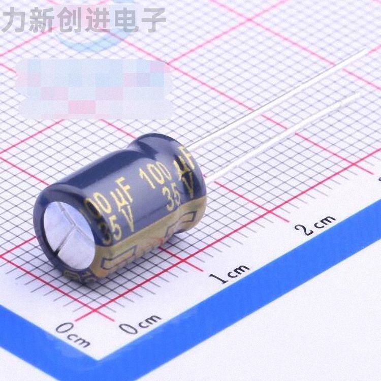 EEUFC1V101描述100uF 35V电解电容器