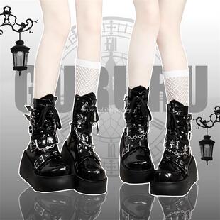�}�����oPUNKCATԭ���������L�R��ѥ���Ļ�y2k����lolitaѥ��Ů