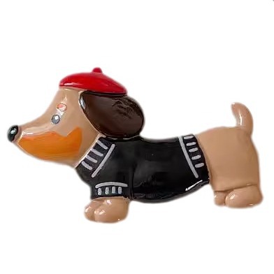 주방 LELE DACHSHUND 마그네틱 크리에이티브 크리에이티브 냉장고 자석 도매 저작권 제품 모방은 조사해야합니다
