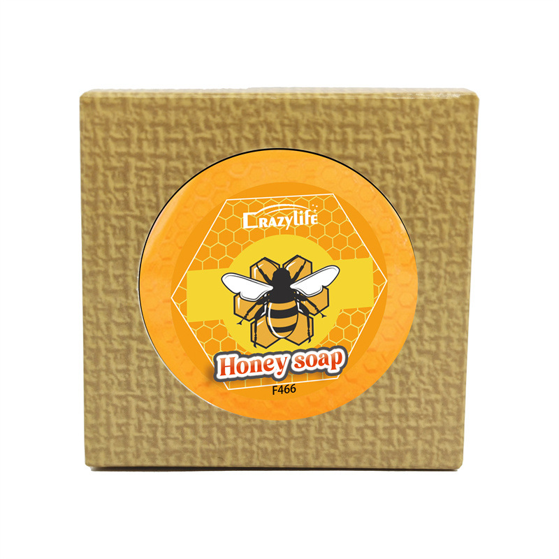 Crazylife medus roku darbs mitrinošas vannas ziepes ar ēterisko eļļu un propolisu_voghion.com