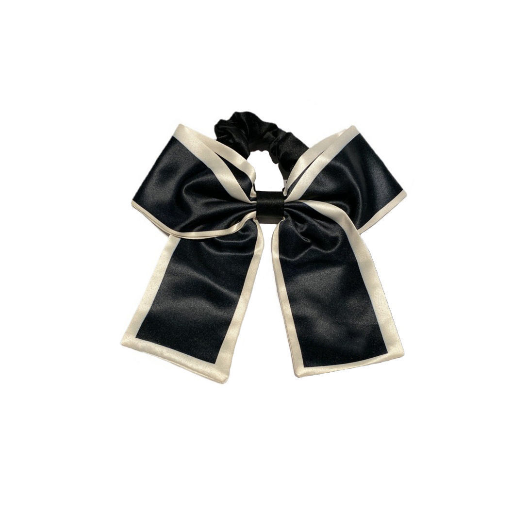 Sweet Style Sweet Bow Knot Cloth Ribbon Hair Tie 1 Piece
