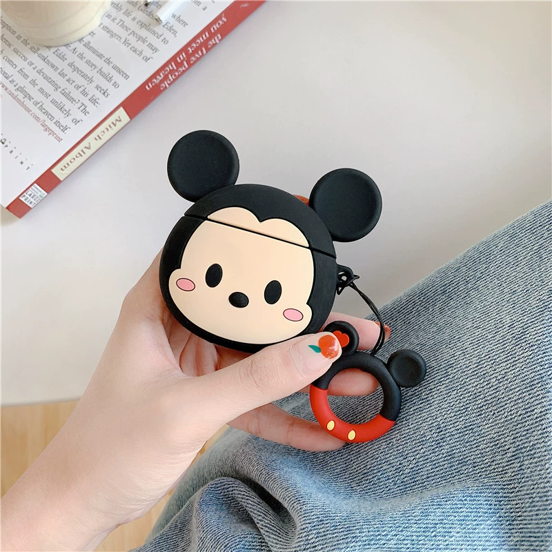 Чехол для AirPods (Ketong) в виде милой cartoon силиконовый защитный чехол — совместим с AirPods 1/2/3/4/Pro/Pro2