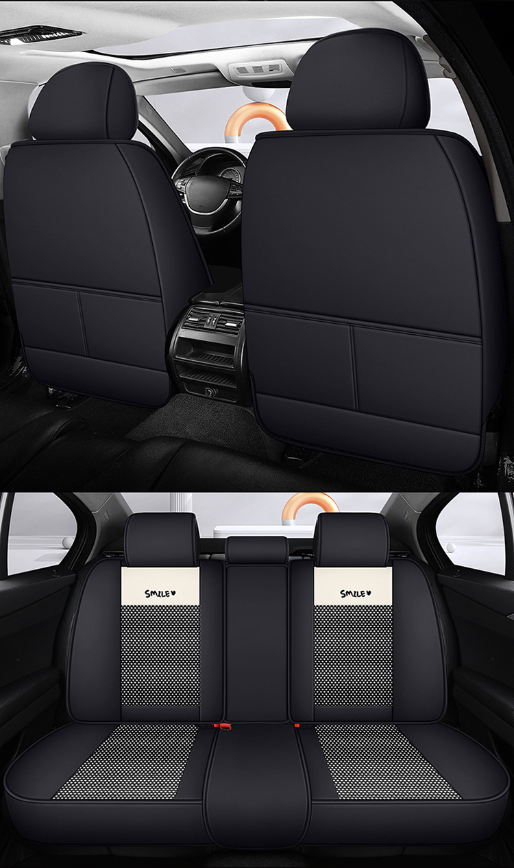 Four Seasons Cross-Border Foreign Trade Car Seat Covers, Four Seasons Seat Cushions, Fully Enclosed Seat Covers, Leather Car Seat Cushions, Wholesale and Dropshipping