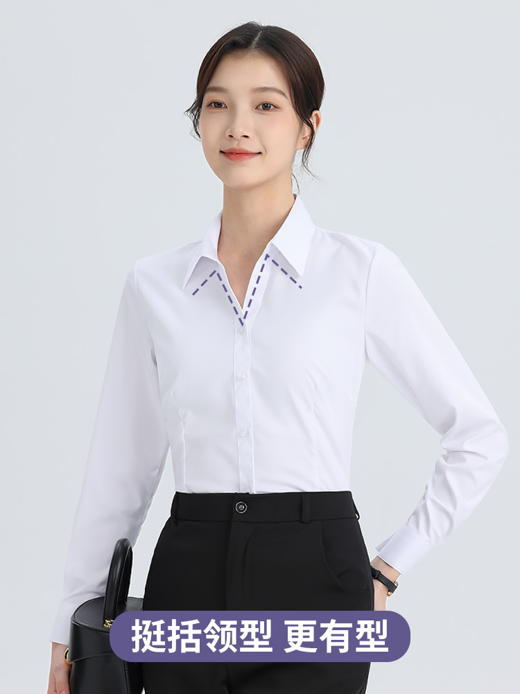 Professional autumn breathable shirt for work
