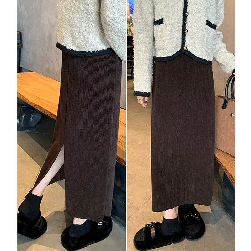 Юбка беременной женщины синил бюст беременной женщины с открытым животом