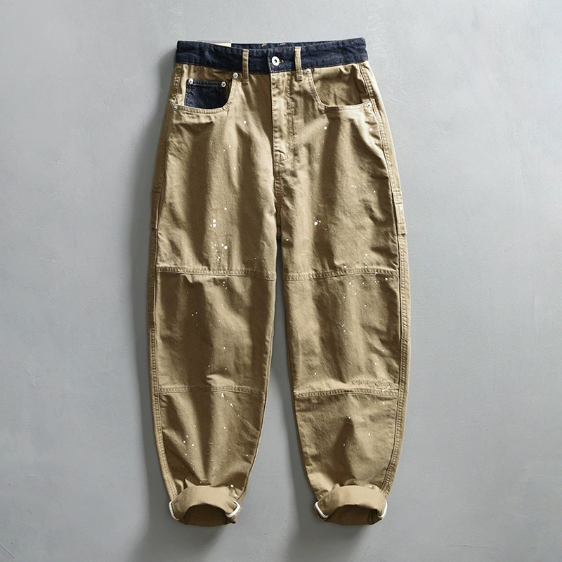 Z648 мужские повседневные брюки для волос