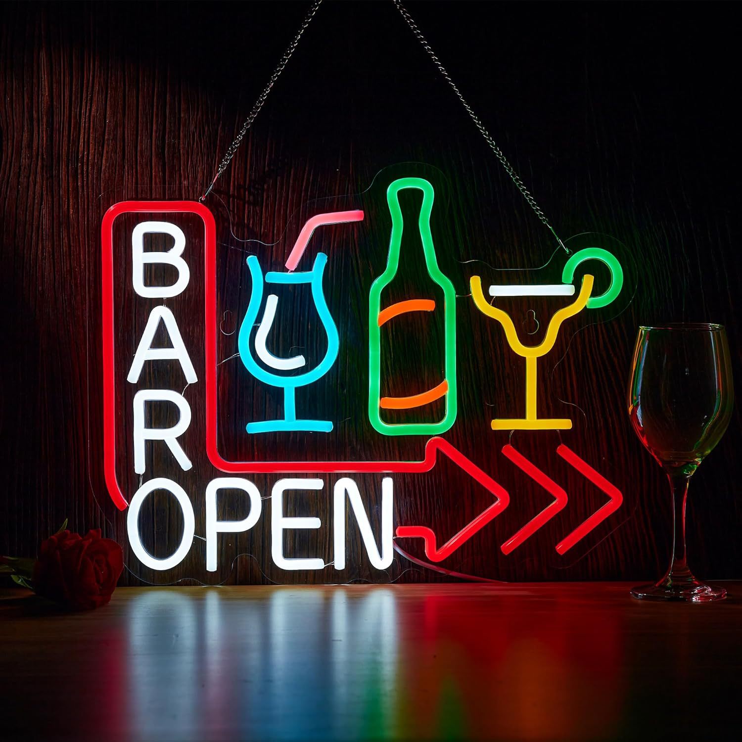 BAR OPEN43x33cm