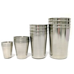 BG54304不鏽鋼杯子白酒杯幼兒園兒童冷水杯茶杯啤酒杯小杯大隨手