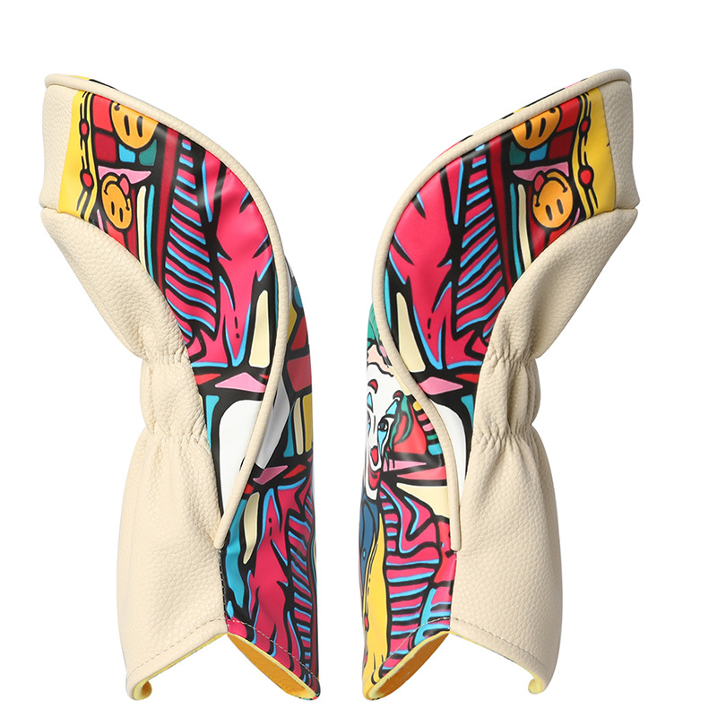 El Club de Golf vendedor caliente transfronterizo fijó la tapa del putter del payaso fijó la cubierta protectora del poste de madera tres o cuatro-pieza fijó la fábrica al por mayor