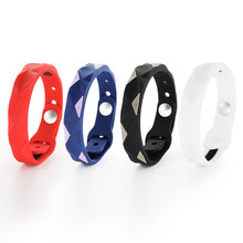 男女平衡运动手链静电消除情侣硅胶五金能量手环离子防静电手环