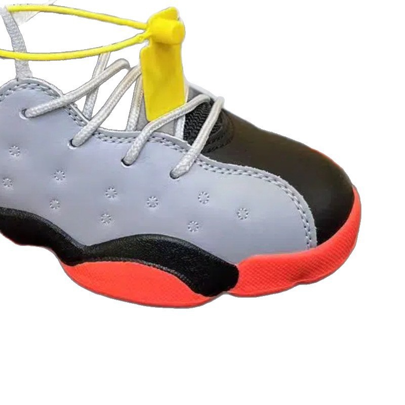 Caja original original original puro AJ13 zapatos infantiles Joe13 zapatos infantiles para niños, niños, niños, niños, zapatos deportivos de baloncesto de otoño
