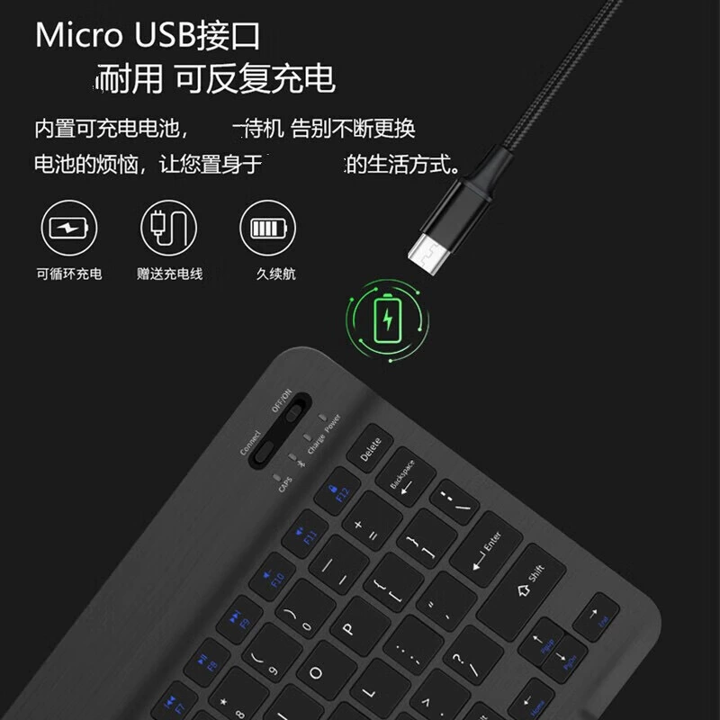 Huawei, совместимая клавиатура, планшет, ноутбук, ультратонкий беззвучный мобильный телефон, беспроводная мышь зарядка, набор, Bluetooth