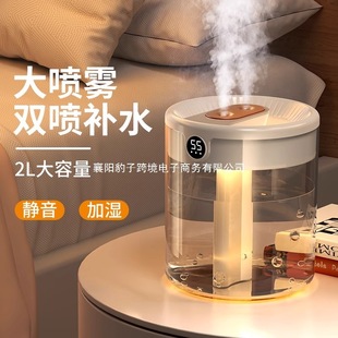 [Double Nozzle 2L Large Capacity] 2024 New Humidifier Household Small Silent Bedroom USB Pregnant Women and Babies