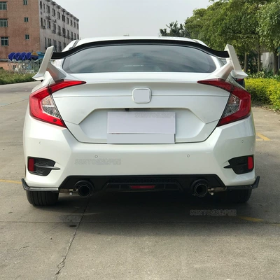Civic Sedan Modified Fixed Wing | Fixed wind wing
