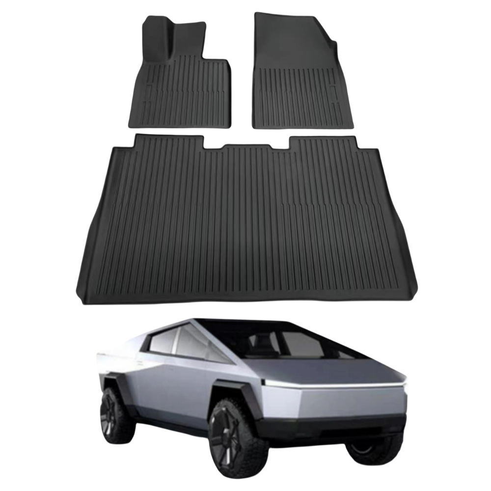 Aplicable a Tesla Cybertruck TELSA Cybertruck Custom Foot Coasters Tailgate Coasters TPE Material ecológico