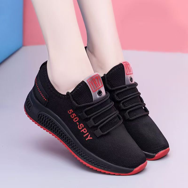 Wholesale of Mother's Shoes, Soft Sole, Soft Surface, Comfortable, Super Soft, Casual Non-Slip Shoes, One-Leg Walking Shoes