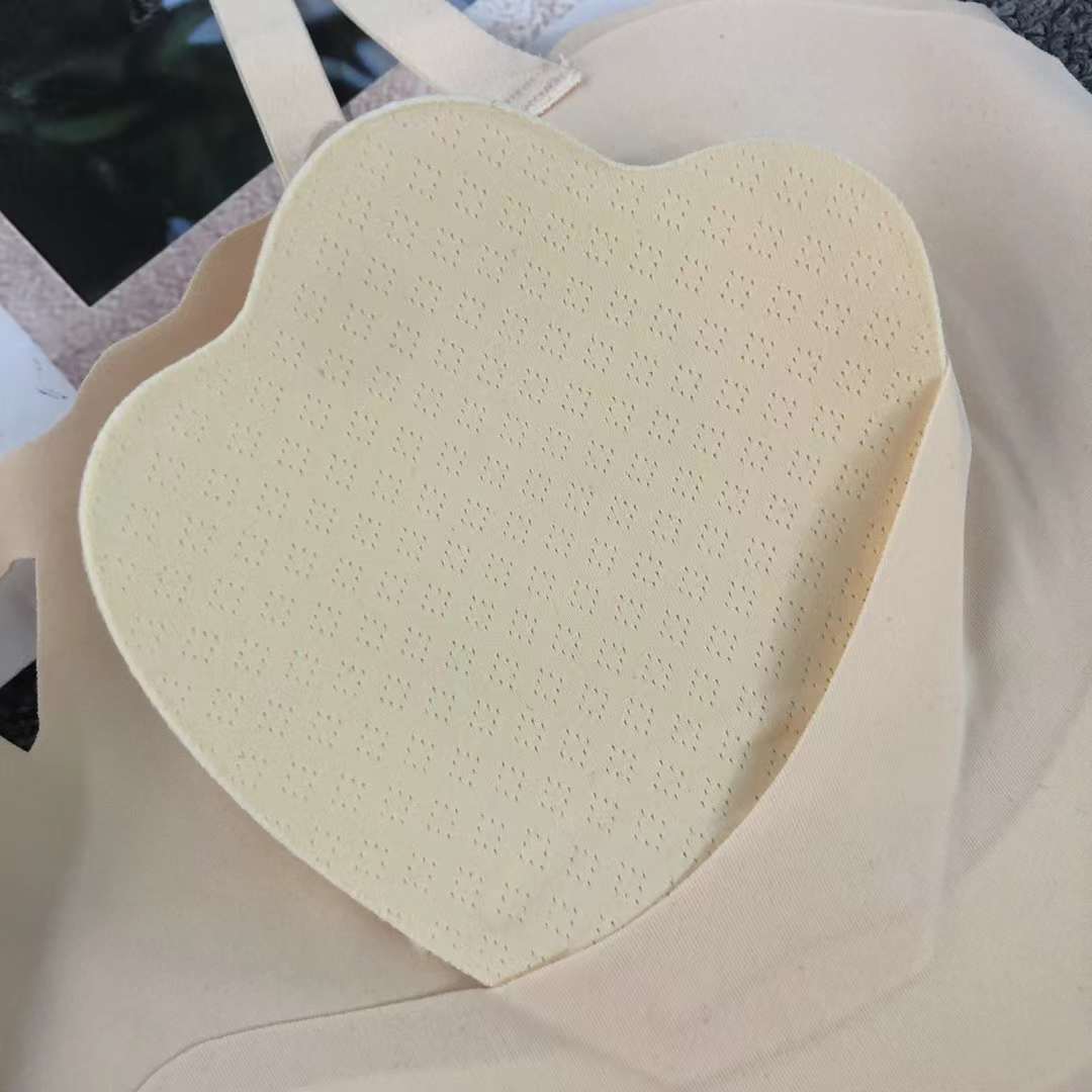 Nuevo chaleco de látex de alta calidad sin marcas, chaleco de mujer sin anillo de acero, sujetador sexy, ropa interior deportiva, mujer al por mayor