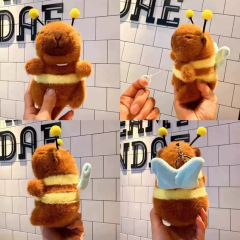 超かわいい引き出し可動蜂カピバラぬいぐるみインペンダントカピバラ人形卸売