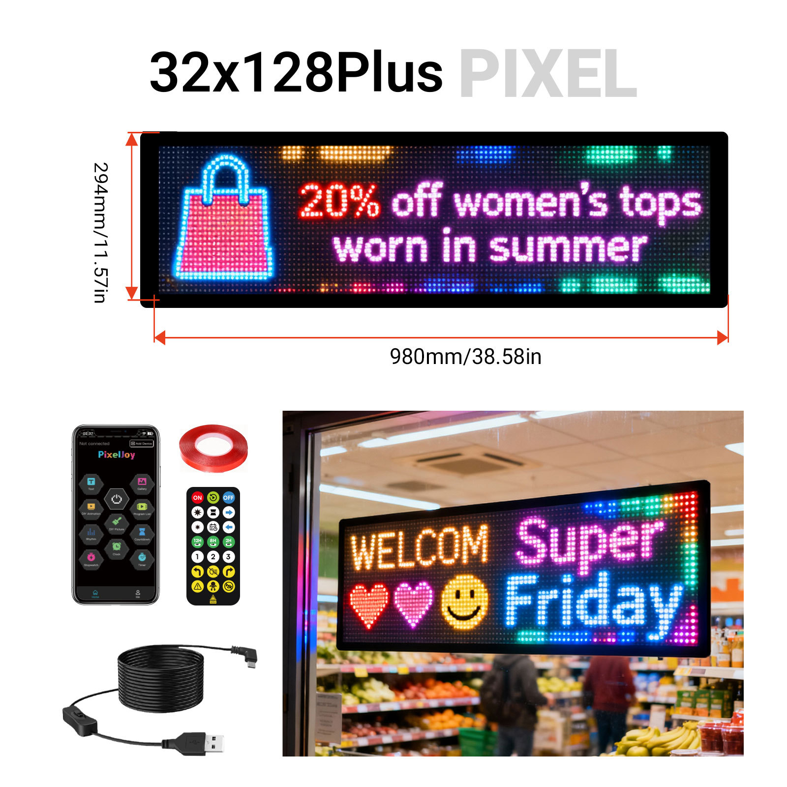 Fabricante mayorista LED vehículo flexible pantalla de control remoto Bluetooth APP pantalla de publicidad inteligente pantalla de visualización de ojos de demonios