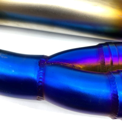 steel front section elbow – Motorcycle exhaust pipe