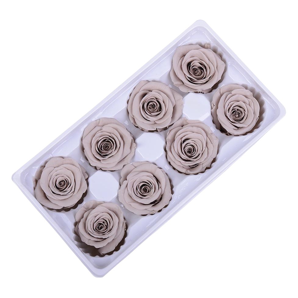 4-5cm Grado una flor eterna Rosa material Rosa flor cabeza Yunnan Kunming venta al por mayor tienda de flores proveedor