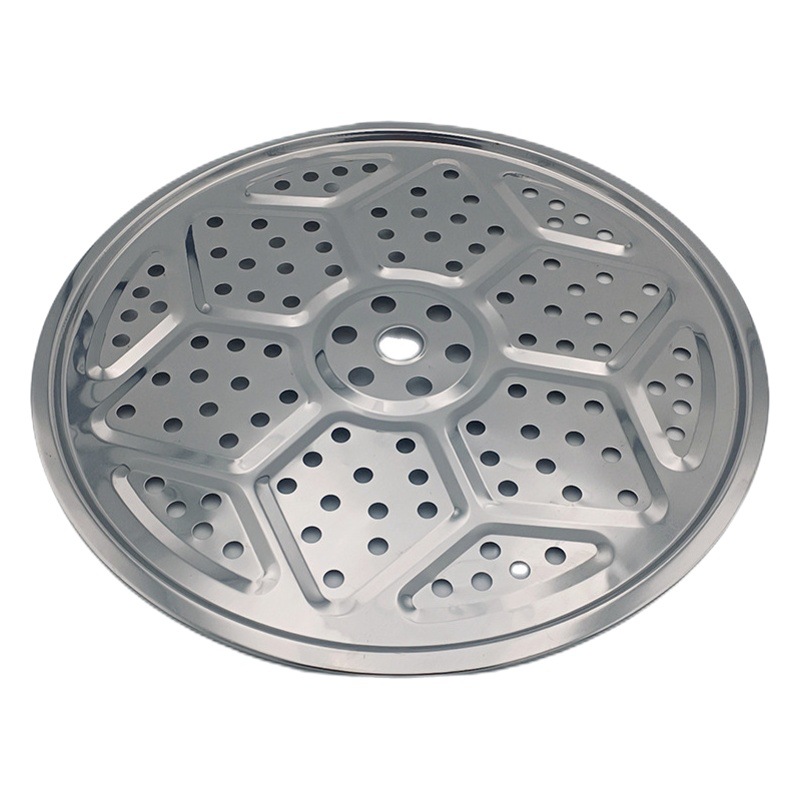 F1644 30 # de acero inoxidable vapor al vapor estante humeante placa estera humeante rebanada humeante taza vapor compartimiento vapor al vapor bollo