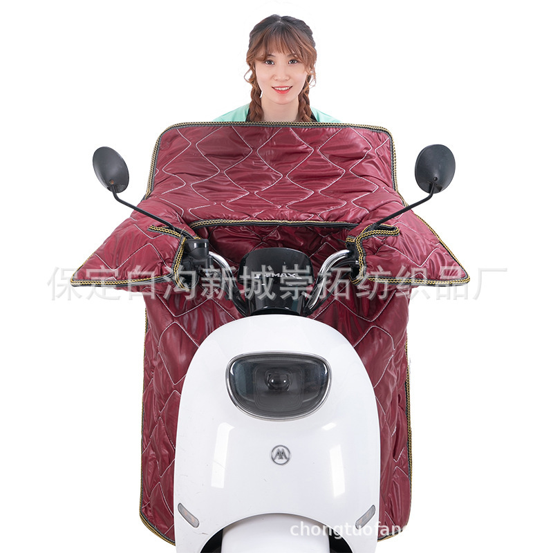メーカー卸売り冬の電気自動車の防風は、防風服の防風保温純色の防風を厚くしている|undefined