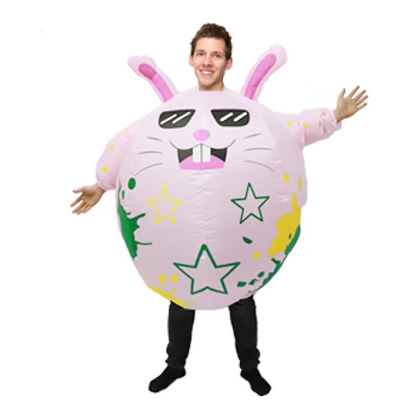 Disfraz inflable de dinosaurio personalizable Alien Shark Dress Up Halloween Espectáculo divertido Decoración de fiesta Resurrección