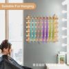 Editing the wooden sewing thread wall -mounted wire -mounted thread sheng embroidered wire rack can be folded and woven hair rack