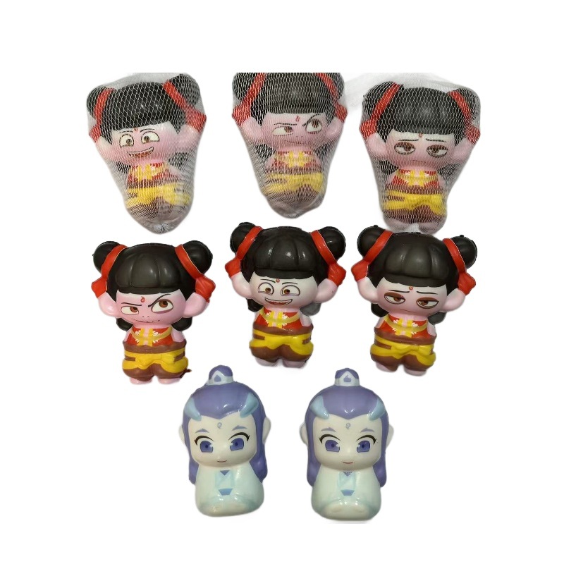 El Niño mágico de Nazha está en el mar, juguetes de descompresión, muñecas alrededor de Nazha ao Bing amasó regalos de jardín de infantes al por mayor