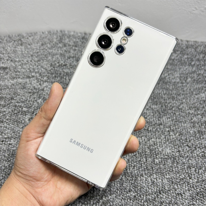 工場はサムスンs 24ultra透明携帯ケースs 25plusの3パックのpcを適用しています。|undefined