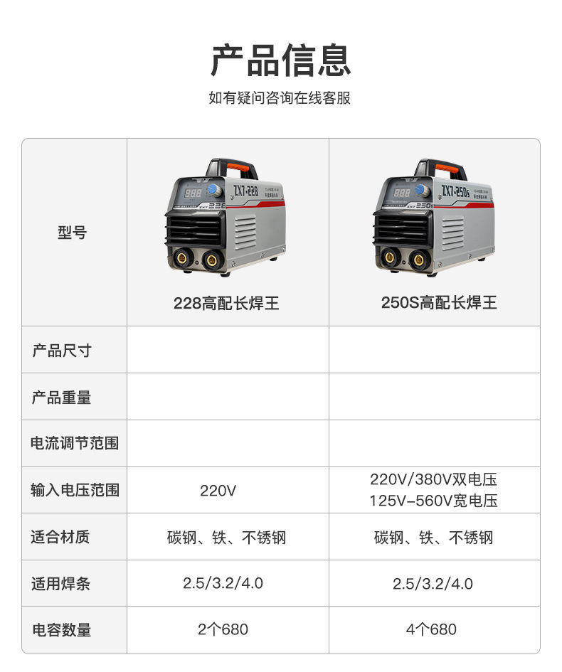 电焊机220v家用小250 315两用380v便携式小型全铜双电压焊机工业详情5