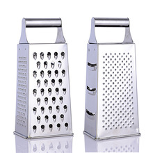 跨境不锈钢四面刨丝器 195g 9寸 切菜 削皮刀  磨姜蒜 器