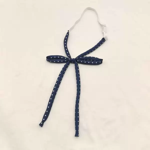 Tibetan blue bottom white wave point