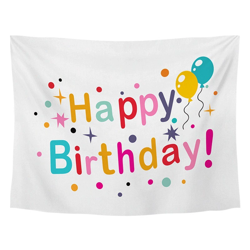 Ins фон для дня рождения тканевый гобелен Детский праздник 100 дней старый фото декоративная ткань настенная ткань изготовление на заказ