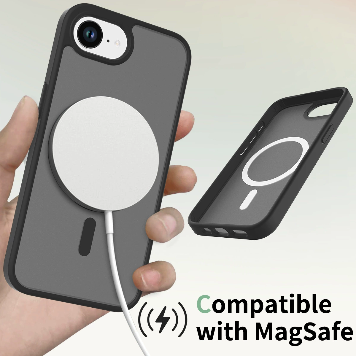 Чехол для телефона Apple, совместимый, матовый для iPhone 17, защитный чехол, iPhone, 2 в 1, защита от падений, 17промат