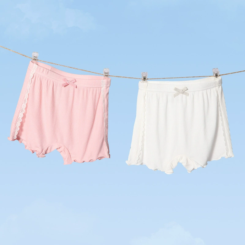 Safe colored trousers, children's protective underware, lace pants